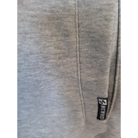 NWT SouthPole Heather Gray Full Zip Fleece Lined Sweatshirt Size XL - Picture 2 of 10